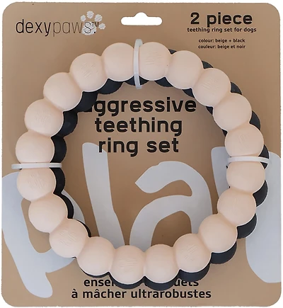 Dexypaws Super Chew Rings 2-Pack