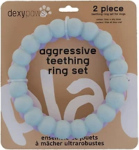 Dexypaws Super Chew Rings 2-Pack