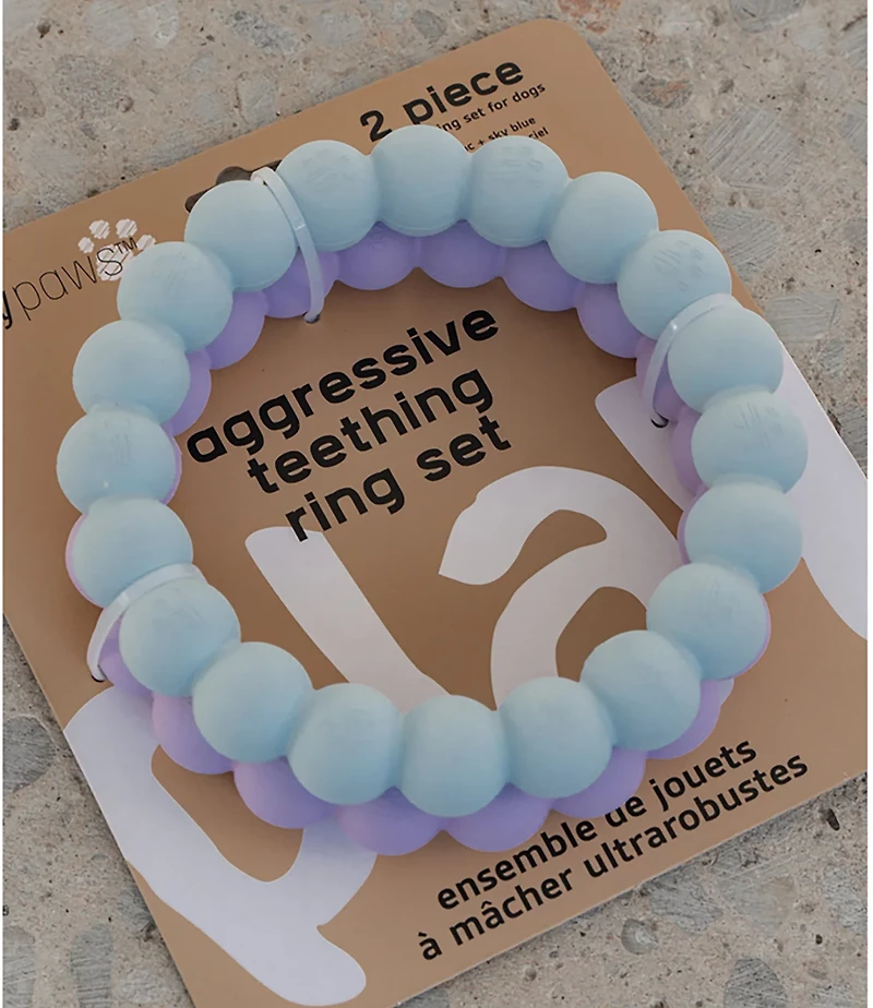 Dexypaws Super Chew Rings 2-Pack