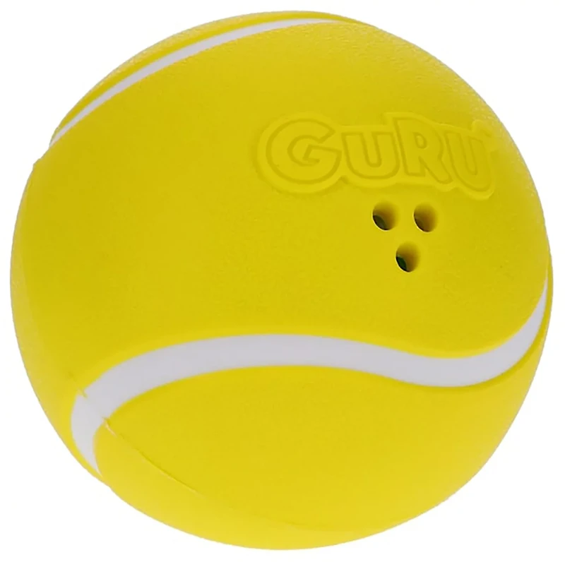 GURU Pet Giggling Tennis Ball Chew Toy