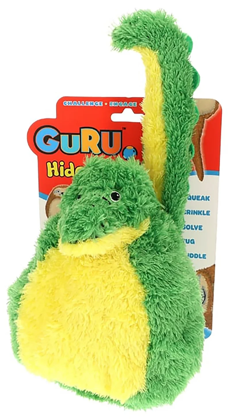 GURU Pet Hide-A-Tail Alligator Dog Toy