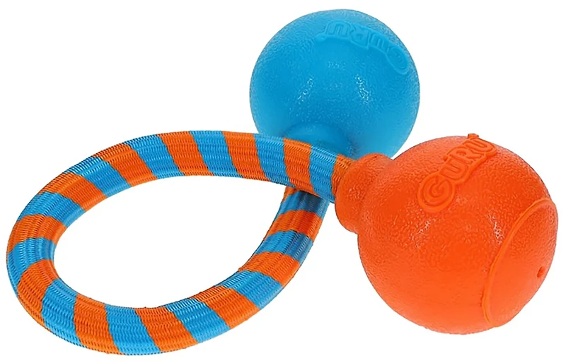 GURU Pet Squeaking Rope Dog Toy