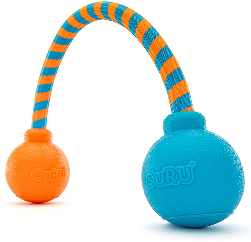 GURU Pet Squeaking Rope Dog Toy