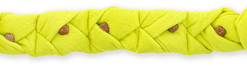 GURU Pet Squeaking Tennis Snuffle Rope Dog Toy