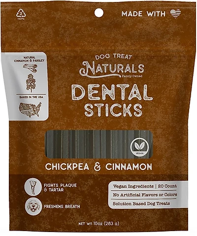 Dog Treat Naturals 10 oz. Dental Sticks Bag