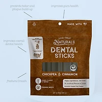 Dog Treat Naturals 10 oz. Dental Sticks Bag