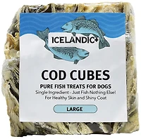 Icelandic+ 2" Cod Skin Cube Dog Treat