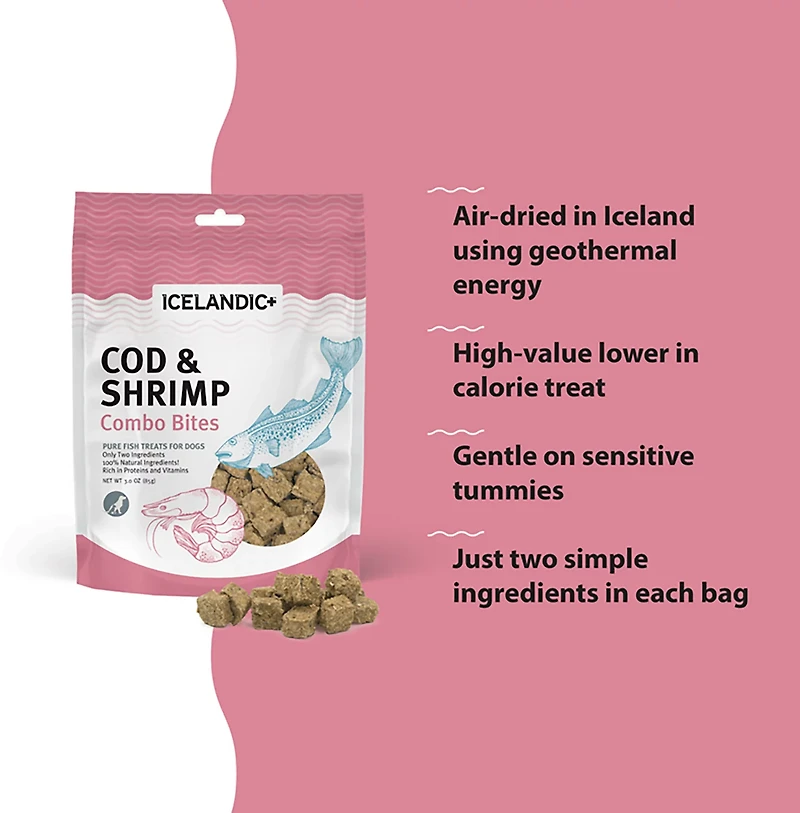 Icelandic+ 3 oz. Combo Bites Treats
