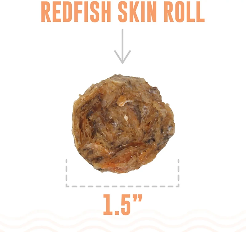 Icelandic+ 3 oz. Fish Skin Rolls Treats