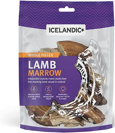 Icelandic+ 4 oz. Marrow Whole Pieces Dog Chew