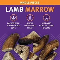 Icelandic+ 4 oz. Marrow Whole Pieces Dog Chew