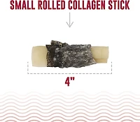 Icelandic+ 4" Rolled Collagen Stick with Wrapped Fish