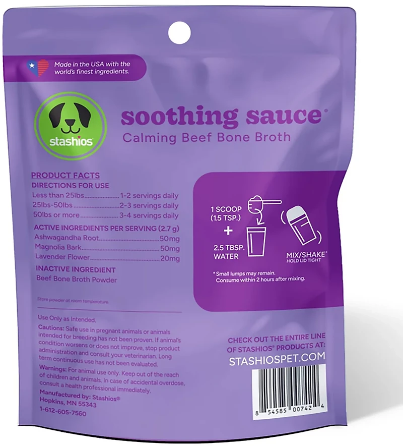 Stashios Soothing Sauce Calming Powder