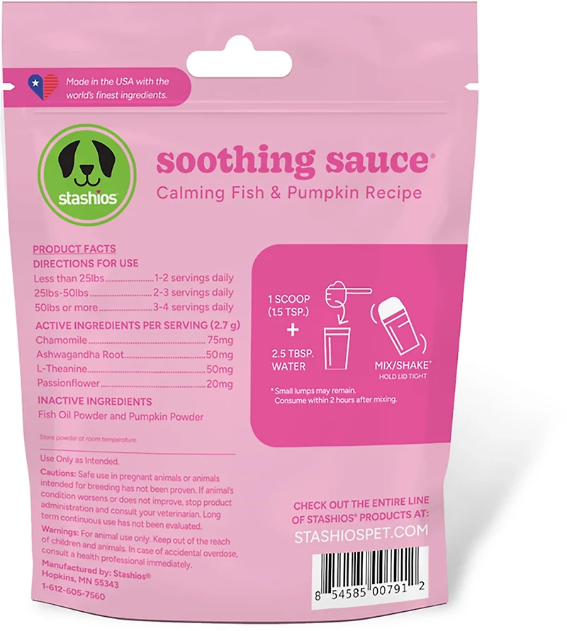Stashios Soothing Sauce Calming Powder
