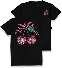 Simply Southern Women's Cherry Short Sleeve T-shirt