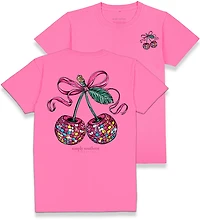 Simply Southern Women's Cherry Short Sleeve T-shirt