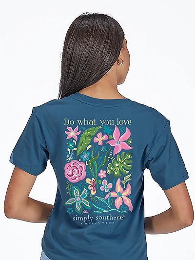 Simply Southern Women's Love Short Sleeve T-shirt