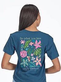 Simply Southern Women's Love Short Sleeve T-shirt