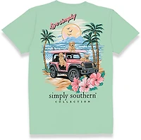 Simply Southern Women's Beach Short Sleeve T-shirt