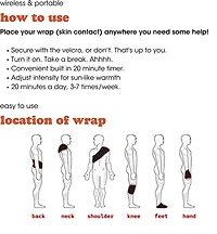 Fringe Small Red Light Therapy Wrap