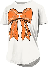 Pressbox Women's University of Tennessee Big Bow Irvine Top