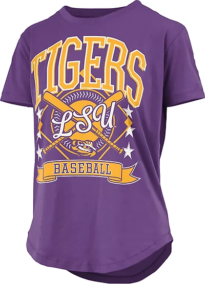 Pressbox Women's Louisiana State University Uecker Baseball Irvine Top