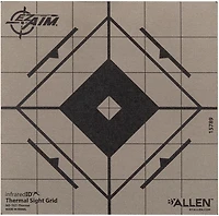 EZ Aim Adhesive 6 in Thermal Sight Grid Target
