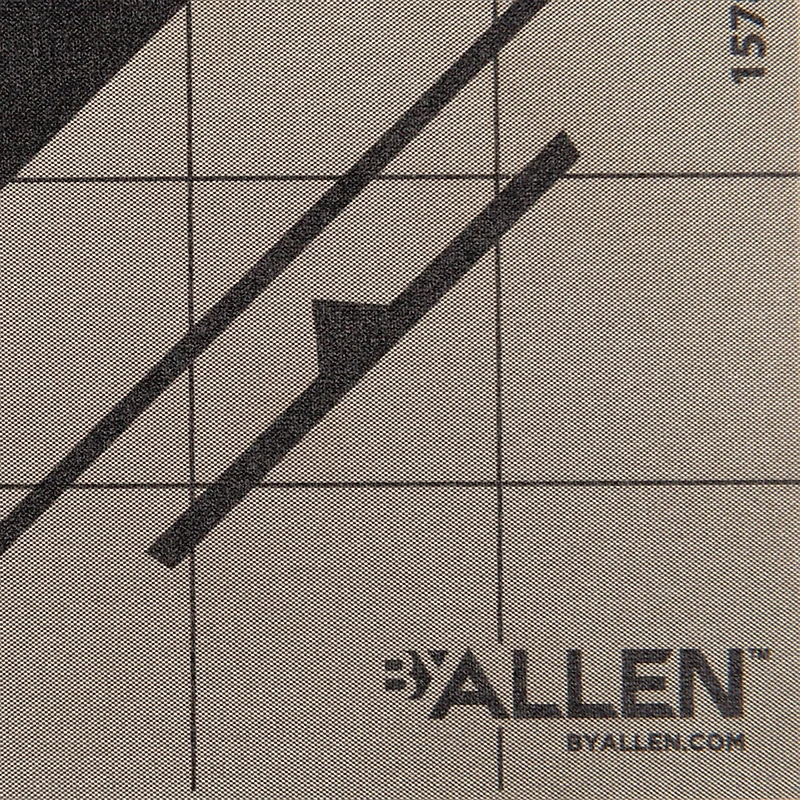 EZ Aim Adhesive 6 in Thermal Sight Grid Target
