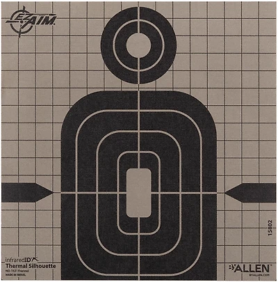 EZ Aim Adhesive 8 in Thermal Silhouette Target