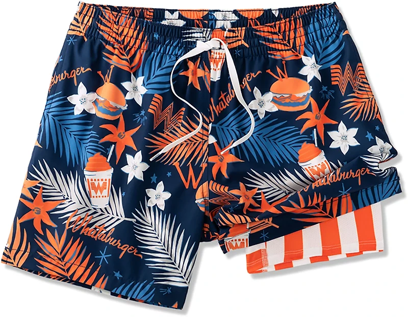 Chubbies Men's The Whata Palms Classic Lined Swim Trunks 5.5