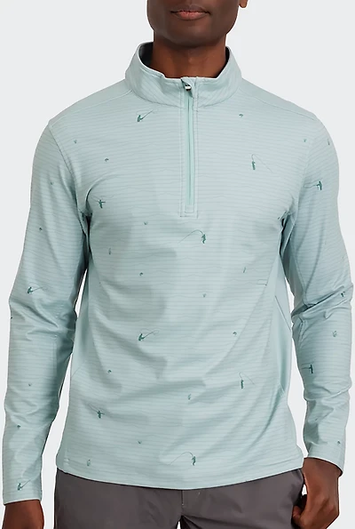Waggle Golf Men's Upstream Twilight 1/4-Zip Jacket