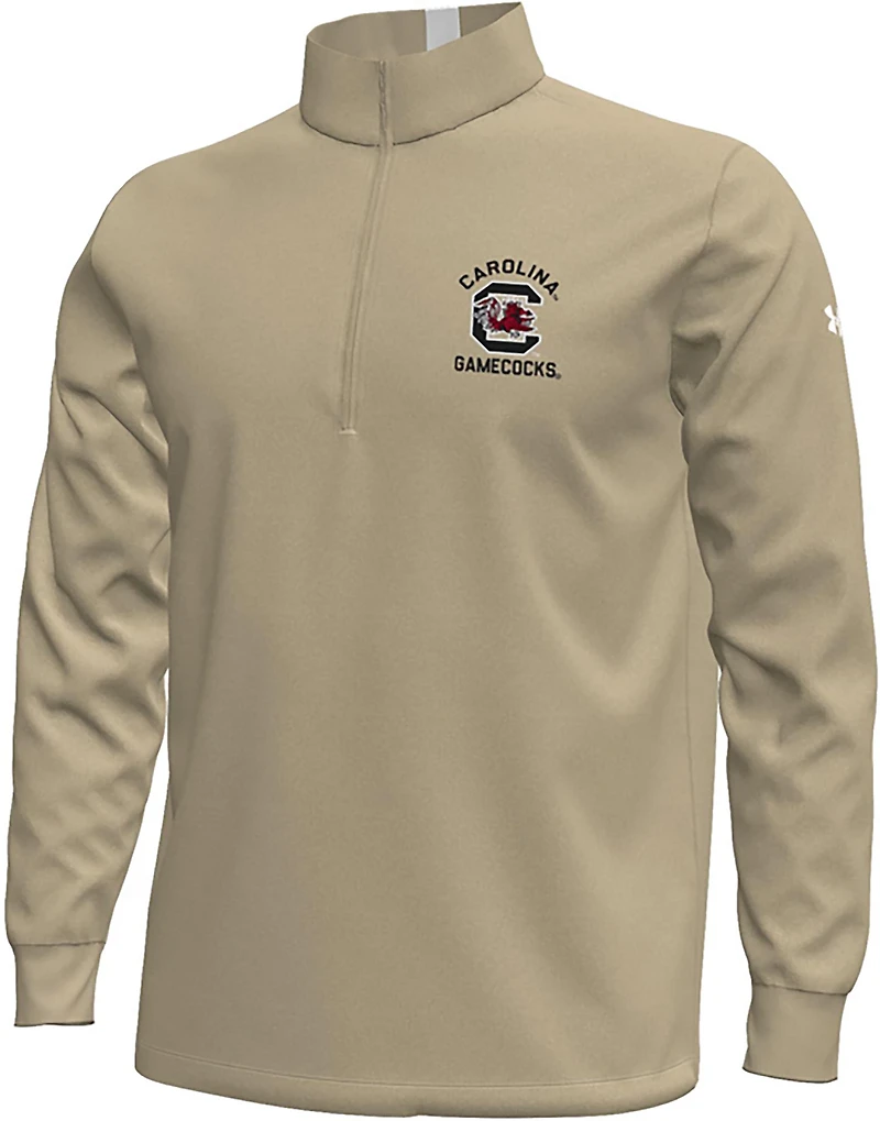 Under Armour Men’s University of South Carolina Arch Over Mascot Gameday HW Icon 1/4 Zip