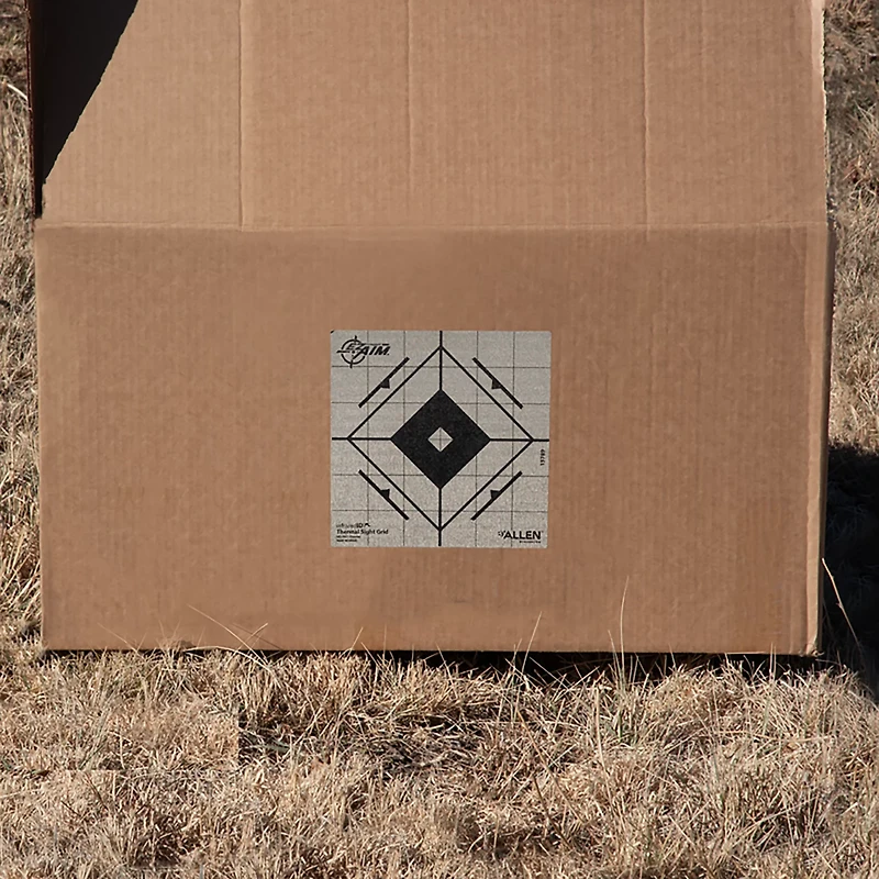 EZ Aim Adhesive 6 in Thermal Sight Grid Target