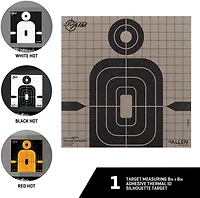 EZ Aim Adhesive 8 in Thermal Silhouette Target