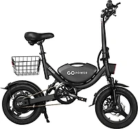 Gopowerbike Men's GoDash Compact Folding Mini 14" Electric Bike