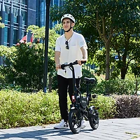 Gopowerbike Men's GoDash Compact Folding Mini 14" Electric Bike