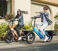 Gopowerbike Men's GoPlus Folding 7-Speed 20" Electric Bike