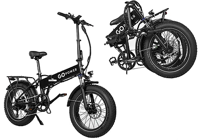 Gopowerbike Men's GoExpress V2 20" Folding Electric Bike