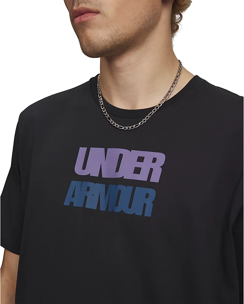 Under Armour Men's Block Logo Short Sleeve T-shirt