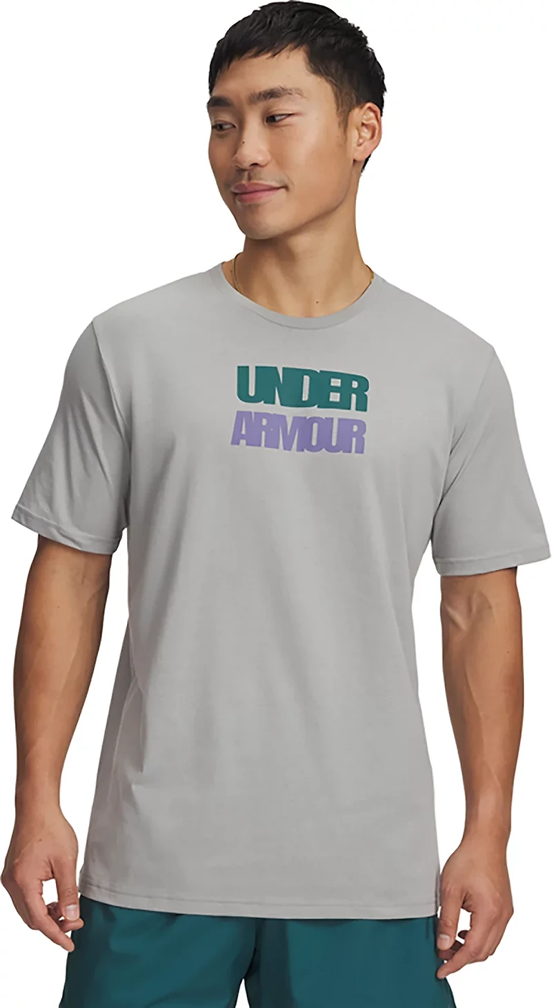 Under Armour Men's Block Logo Short Sleeve T-shirt