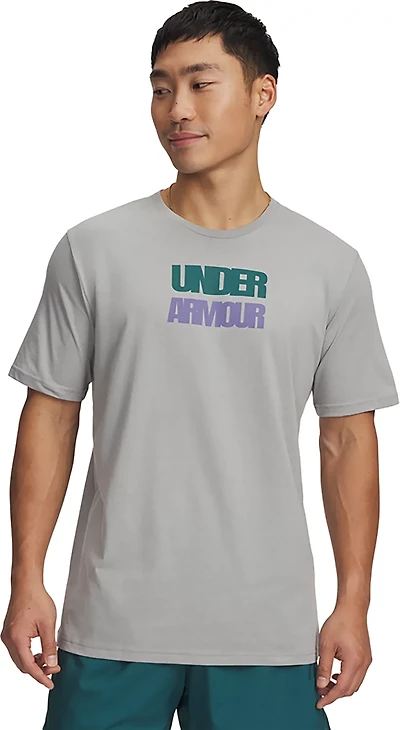 Under Armour Men's Block Logo Short Sleeve T-shirt