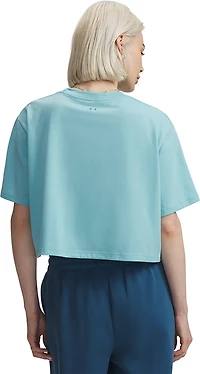 Under Armour Women's Script Heart Crop Graphic T-shirt