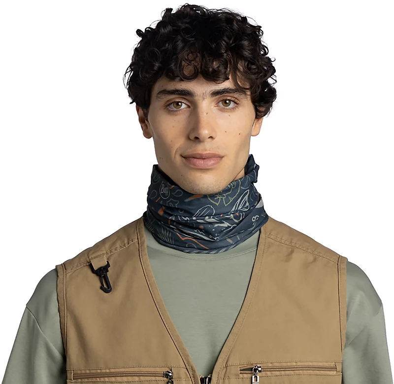 Buff Men's Largemouth Navy Neck Gaiter