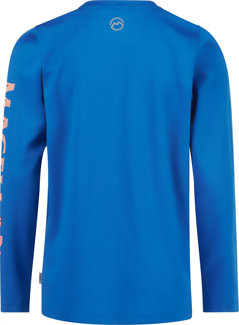 Magellan Outdoors Boys' Casting Crew Print Logo Fishing T-shirt