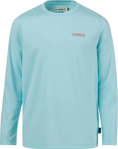 Magellan Outdoors Boys' Casting Crew Print Logo Fishing T-shirt
