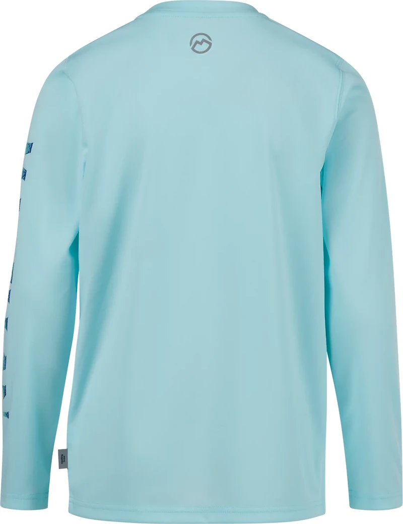 Magellan Outdoors Boys' Casting Crew Print Logo Fishing T-shirt