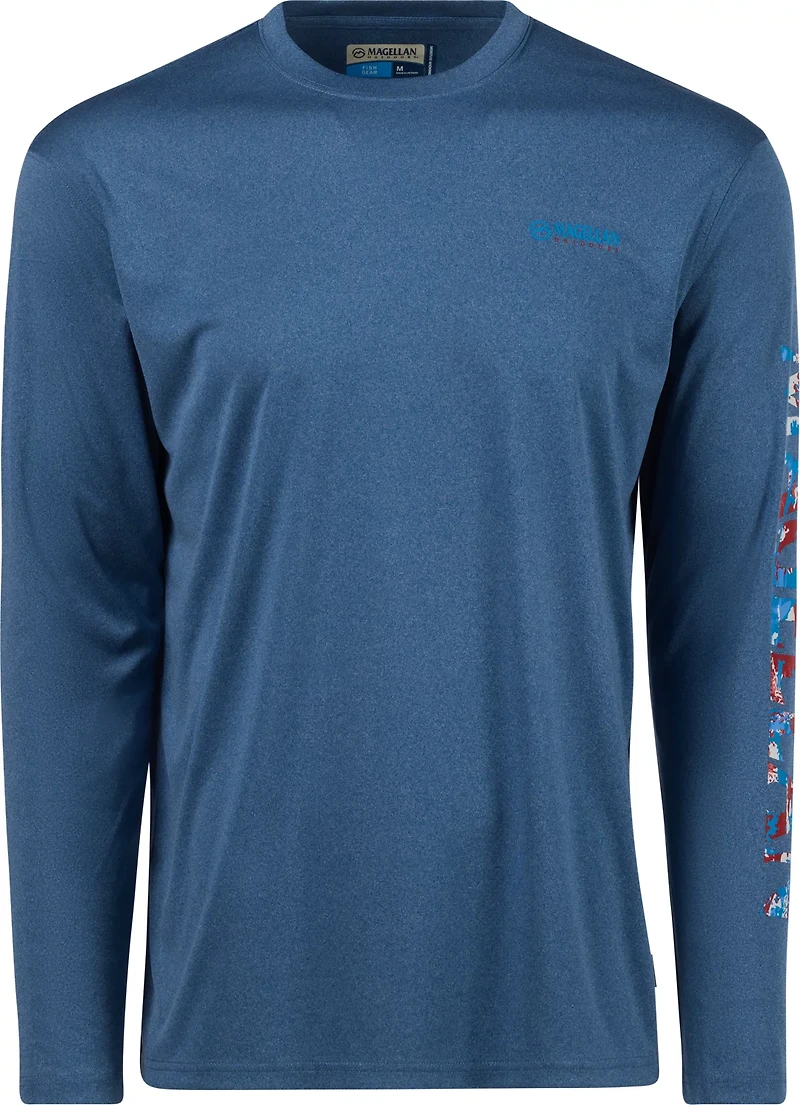 Magellan Outdoors Men's Casting Crew Long Sleeve T-shirt