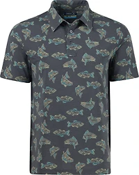 Magellan Outdoors Men's Pro Jacob Wheeler Angler Printed Polo Shirt