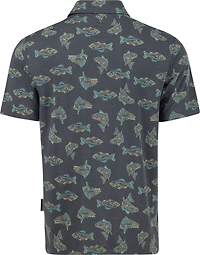 Magellan Outdoors Men's Pro Jacob Wheeler Angler Printed Polo Shirt