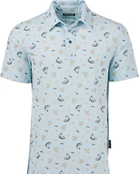 Magellan Outdoors Men's Pro Jacob Wheeler Angler Printed Polo Shirt